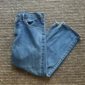 Levi's 505 Men's Straight Blue Jeans